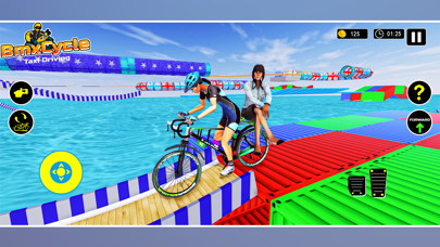 BMX Taxi Driving 3D Simulator Screenshot