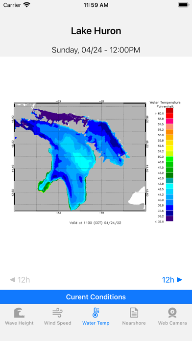 Great Lakes - Forecast Screenshot