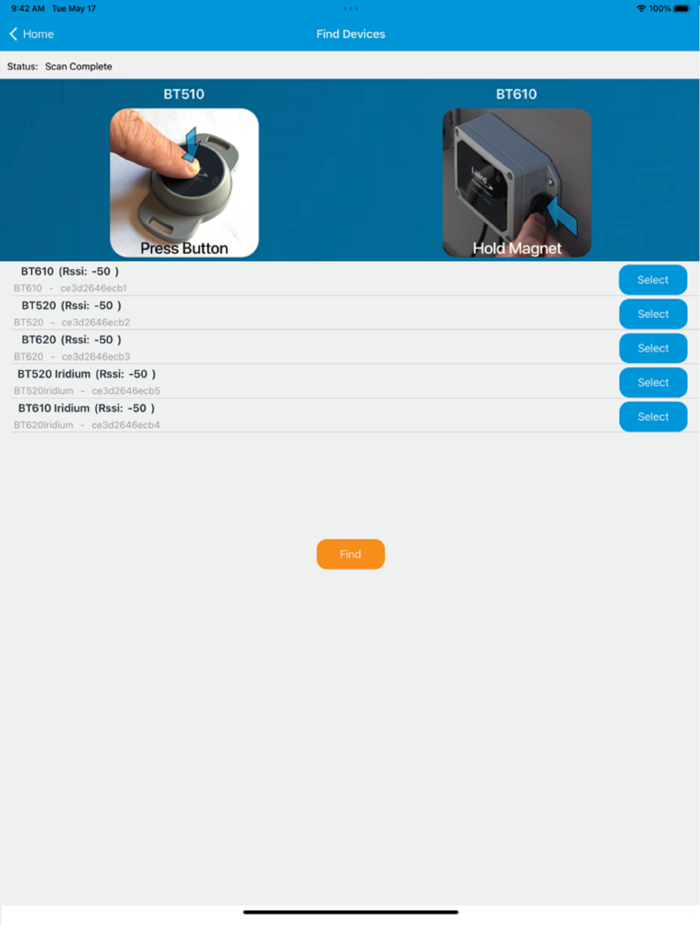 Laird Iridium Sensor Tool
