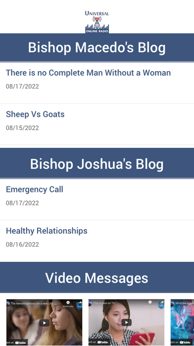 Universal Online Radio Screenshot