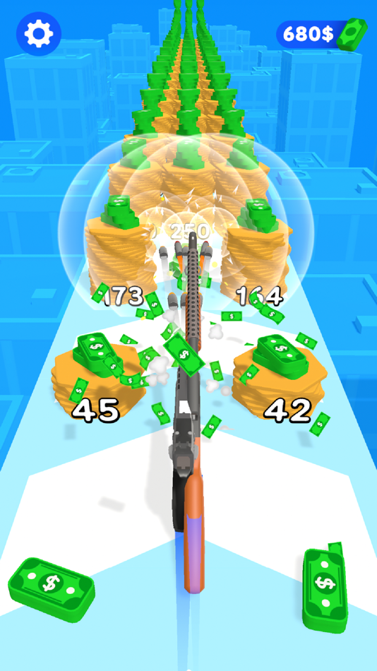 #5. Double Gun Run (iOS) Podle: Yeapp Yazilim Anonim Sirketi