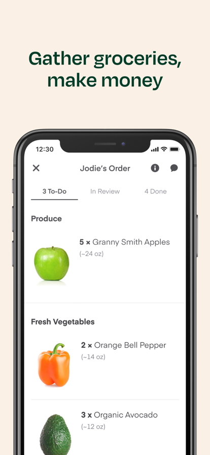 Instacart Shopper: Earn money Screenshots