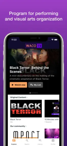 Game screenshot WACO TV apk