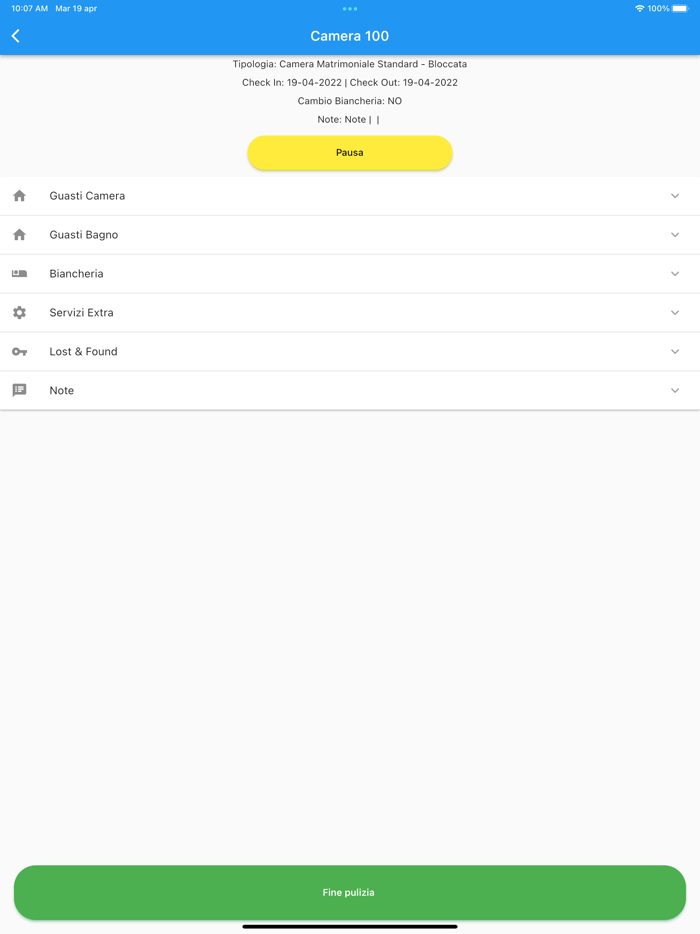 appALTO housekeeping