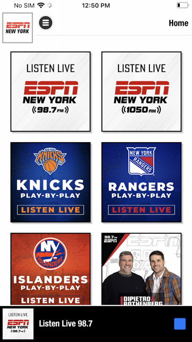 ESPN New York Screenshot