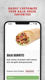 baja fresh iphone screenshot 2