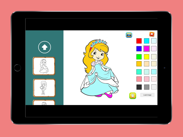 Dress Up Coloring Dots lines