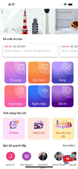 Game screenshot JLPT Up: Luyện thi tiếng Nhật mod apk