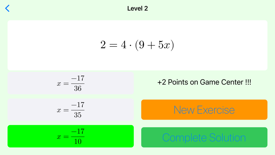 #1. Linear Equations Tutor (iOS) By: Francesco Grassi