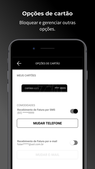 Cartão Empório Alex Screenshot
