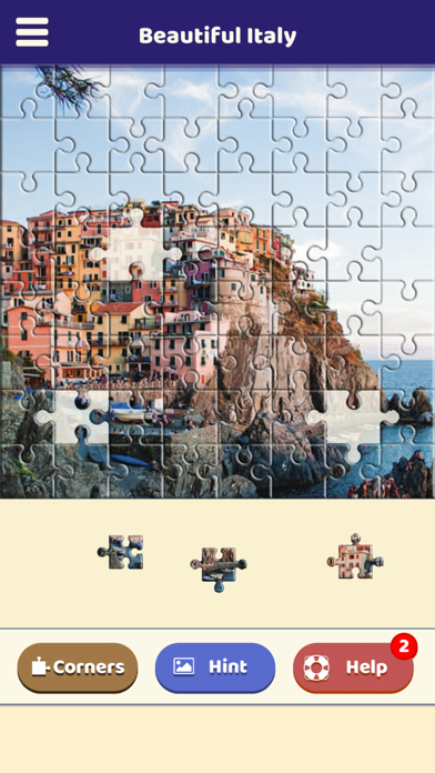 Beautiful Italy Jigsaw Puzzle Screenshot