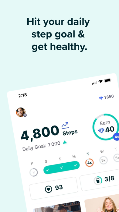 Optimity: Health & Rewards Screenshot