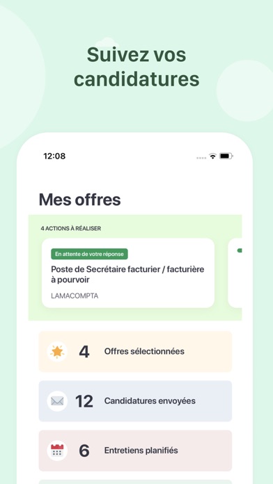 Mes Offres - France Travail Screenshot