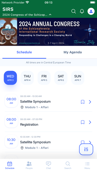 SIRS Conference Screenshot