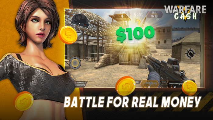 Warfare Cash PvP FPS Battle