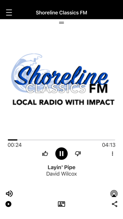 Shoreline Classics FM Screenshot