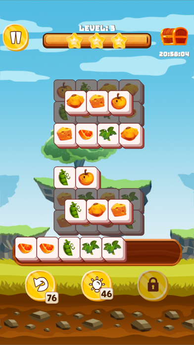 Fruit Tiles - Match 3 Games Screenshot