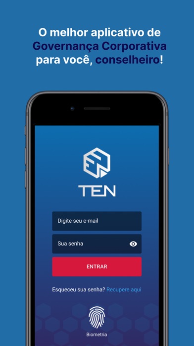 Ten Governance Screenshot