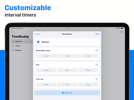 Screenshot #6 pour TimeBuddy: Focus Timer