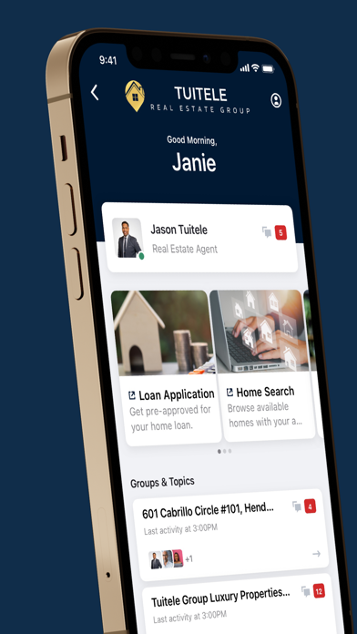Tuitele Real Estate Group Screenshot