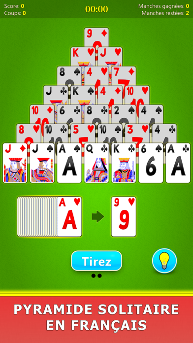 Screenshot #1 pour Pyramide Solitaire Mobile