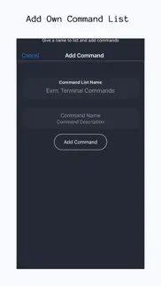 terminal commands pro iphone screenshot 3