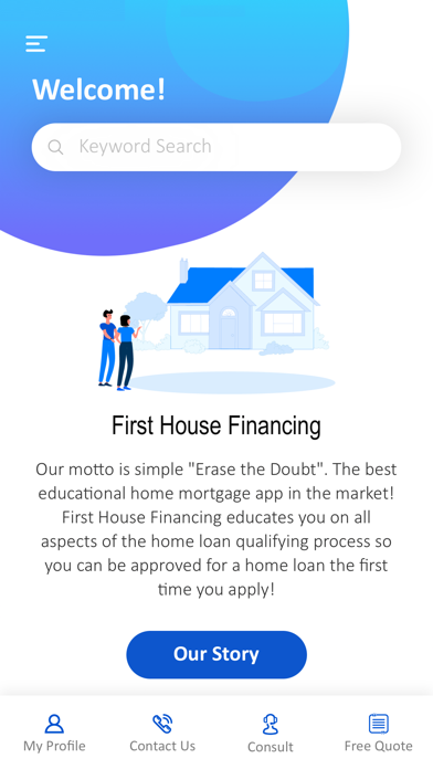 First House Financing Screenshot