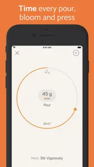 Brew Timer - Coffee Recipes iphone resimleri 1