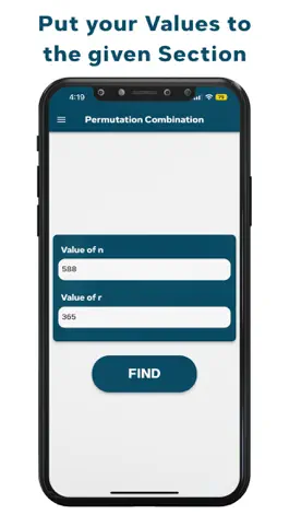 Game screenshot Permutation Combination Calc apk