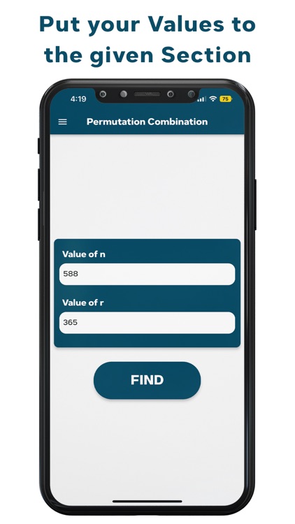 Permutation Combination Calc