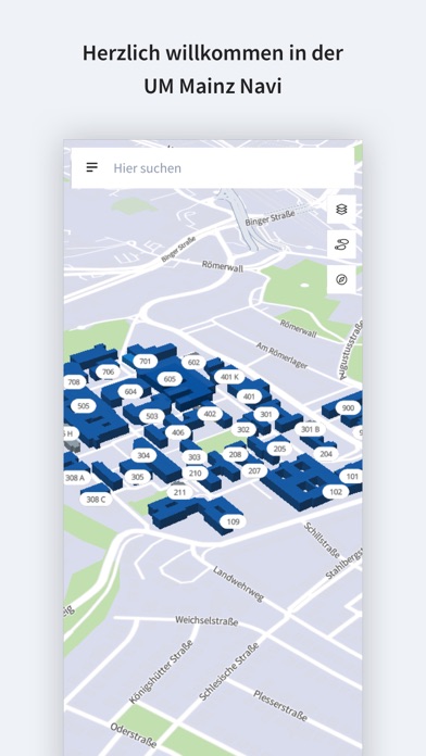 UM Mainz Navi Screenshot
