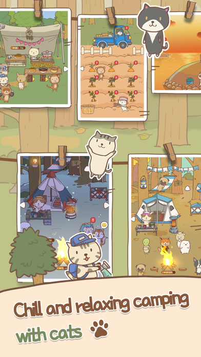 Animal Camping: Idle Camp Screenshot
