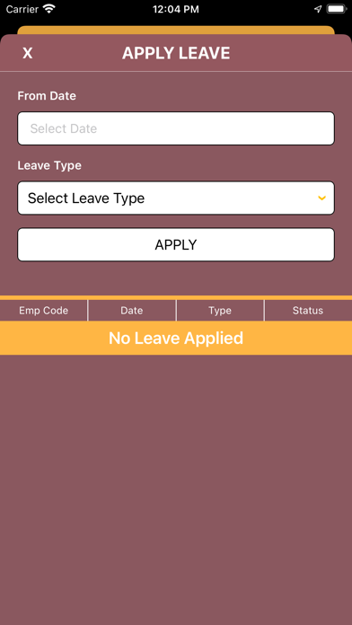 Field Force Automation Screenshot