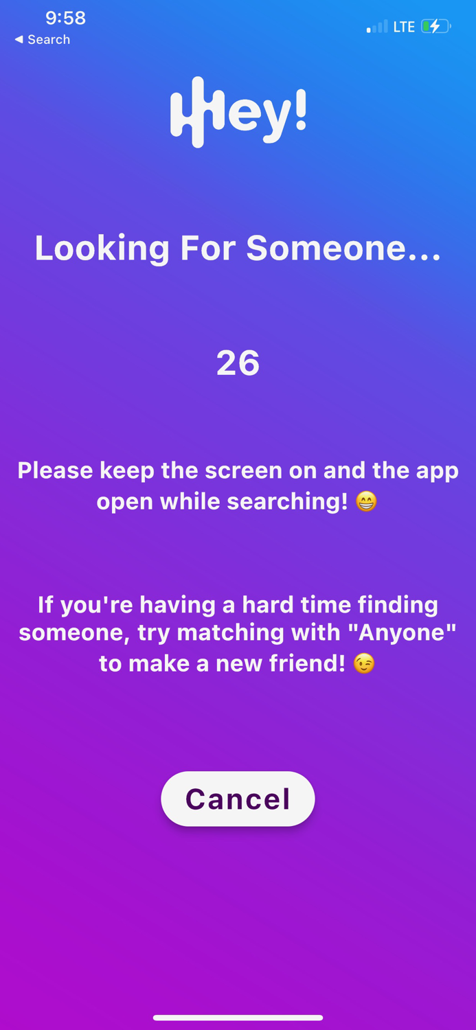 Hey - Talk Connect Repeat.