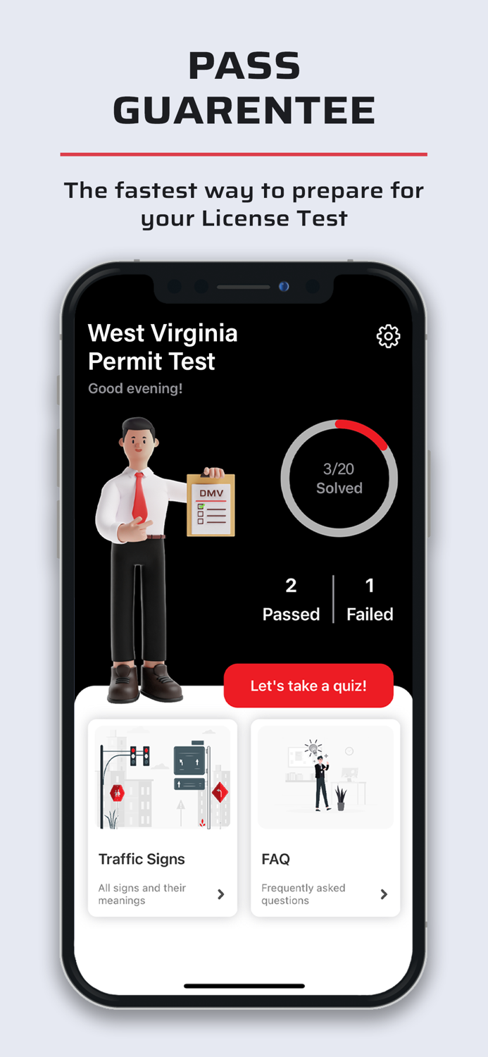 WV DMV Permit Test
