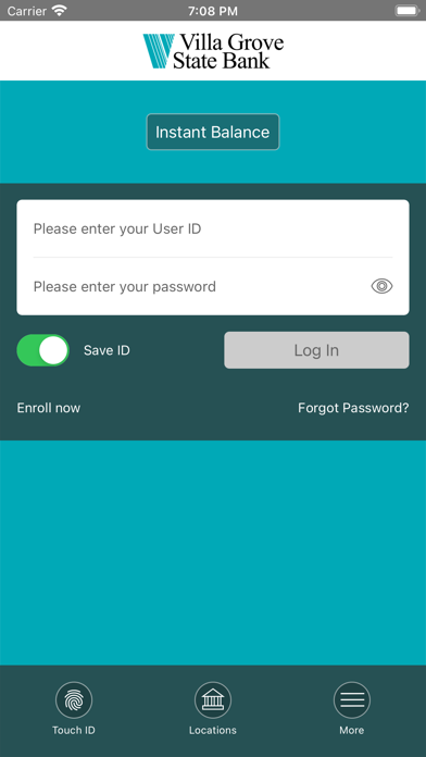 Villa Grove State Bank Mobile Screenshot