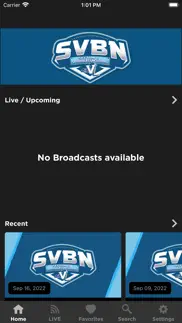 section v broadcast network iphone screenshot 1