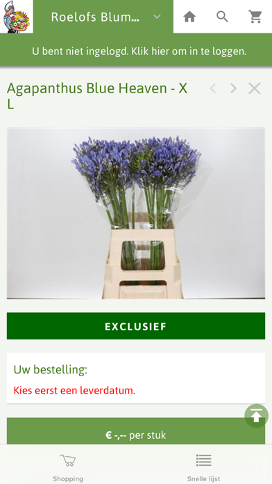 Roelofs Blumen Screenshot