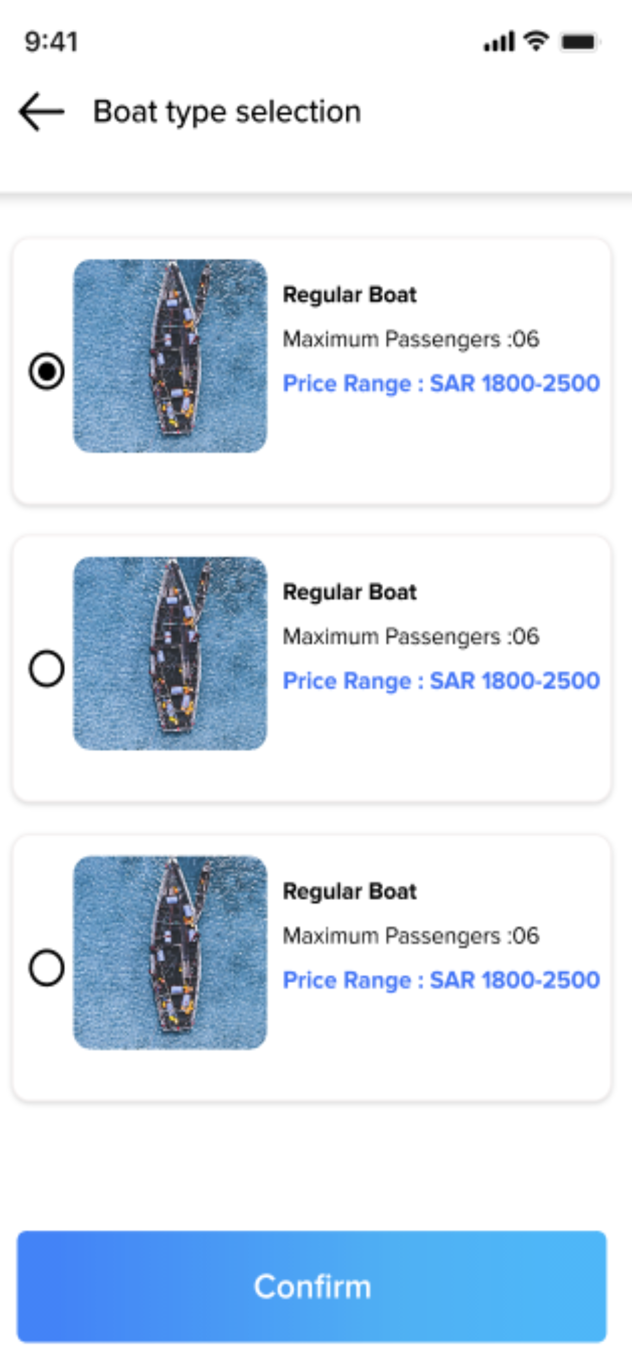 Oceans (Customer) screenshot 3