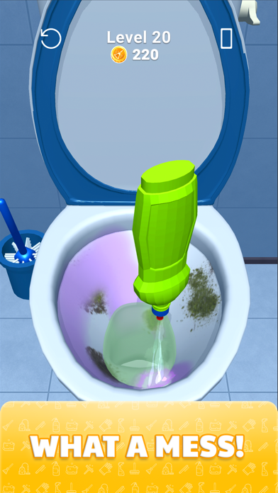 Deep Clean Inc. 3D Fun Cleanup Screenshot