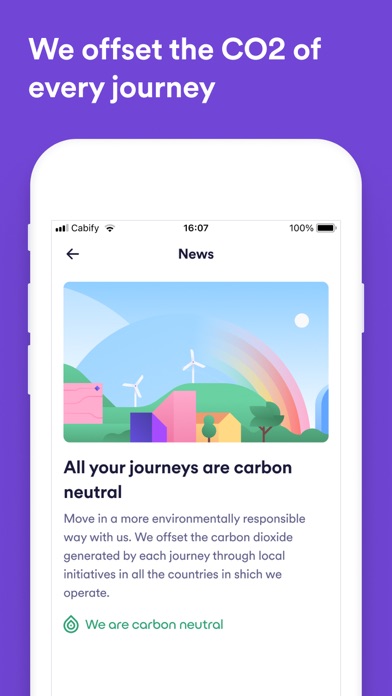 Cabify Screenshot