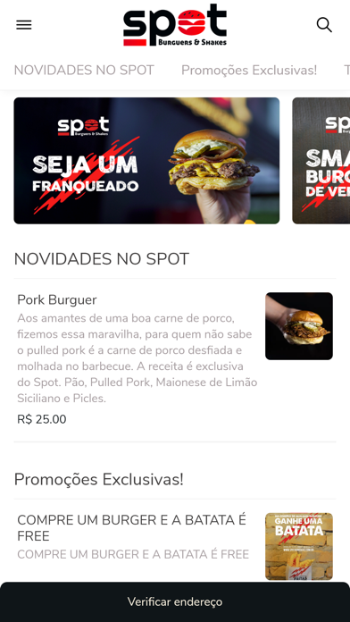 Spot Burguers and Shakes Screenshot