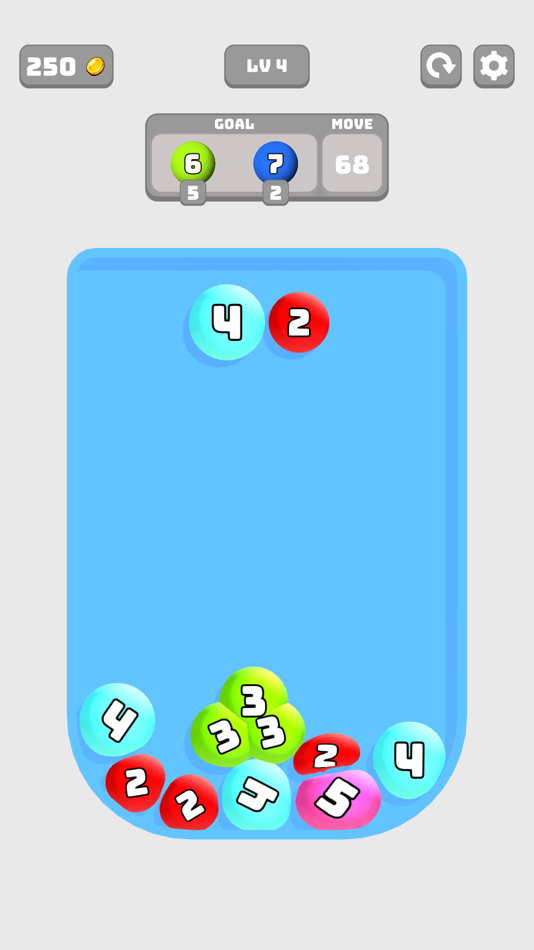 #2. Bouncing Merge (iOS) โดย: Mehmet Ozdemir