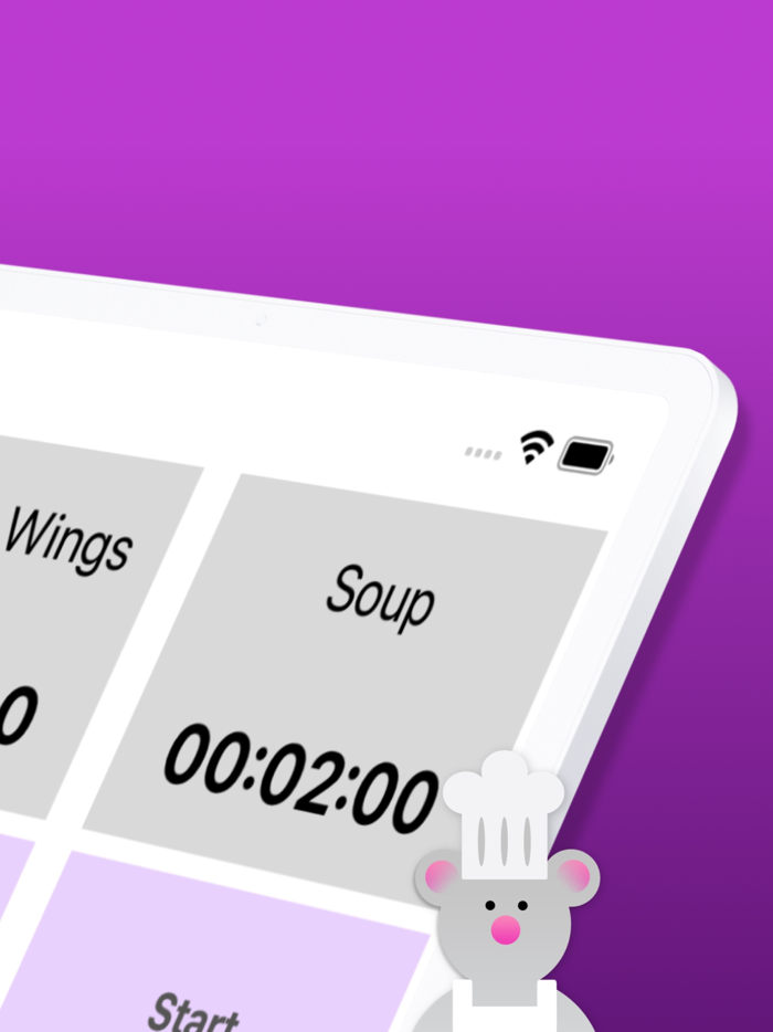 Sous Chef  Timers and Recipes