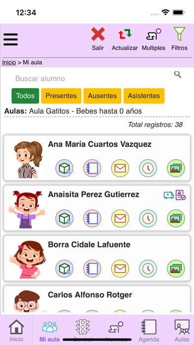 SocialKinder Gestión Screenshot