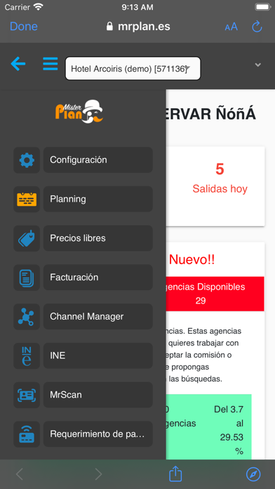 MrPlan Hotel Screenshot