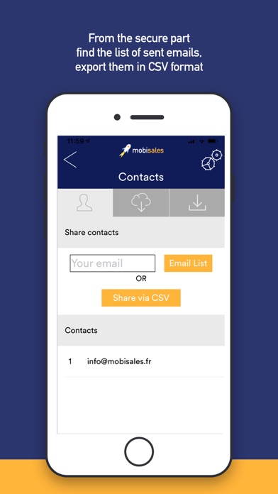 Mobisales Screenshot