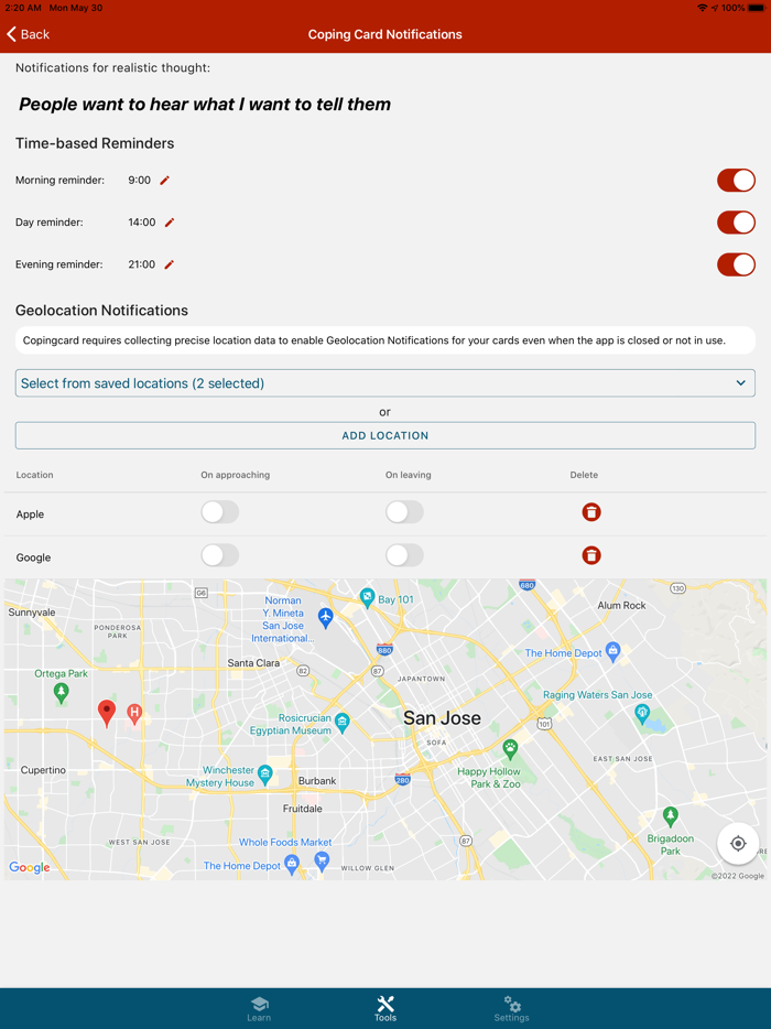 CopingCard CBT Mental Health
