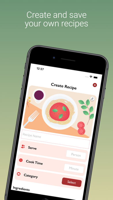 Cuisiner - Cook Book & Recipes Screenshot