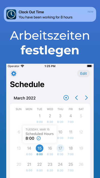 Flexishift Arbeitszeit & LohnScreenshot von 2